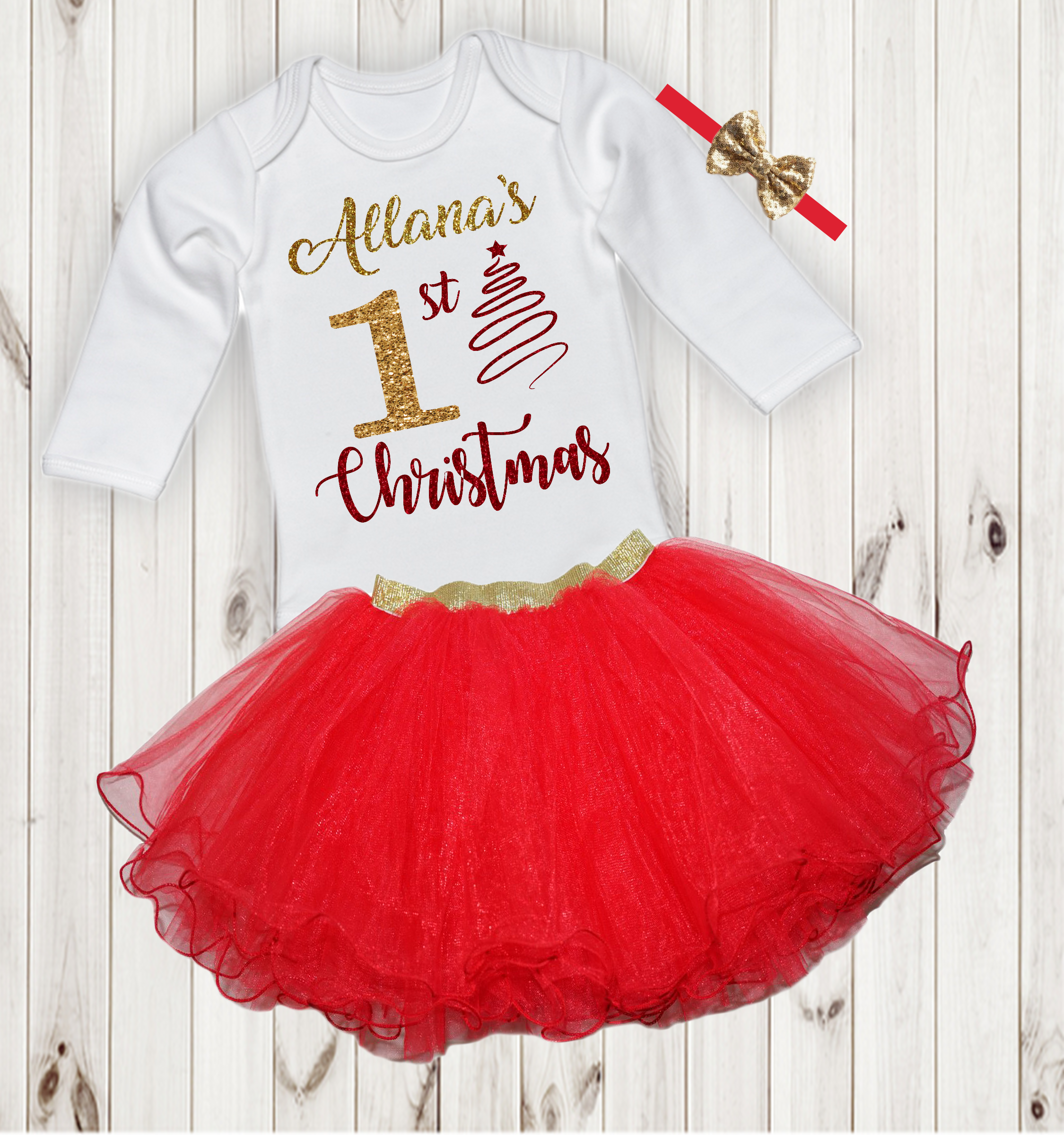 Christmas Tutu Outfit Christmas Tutu Outfit