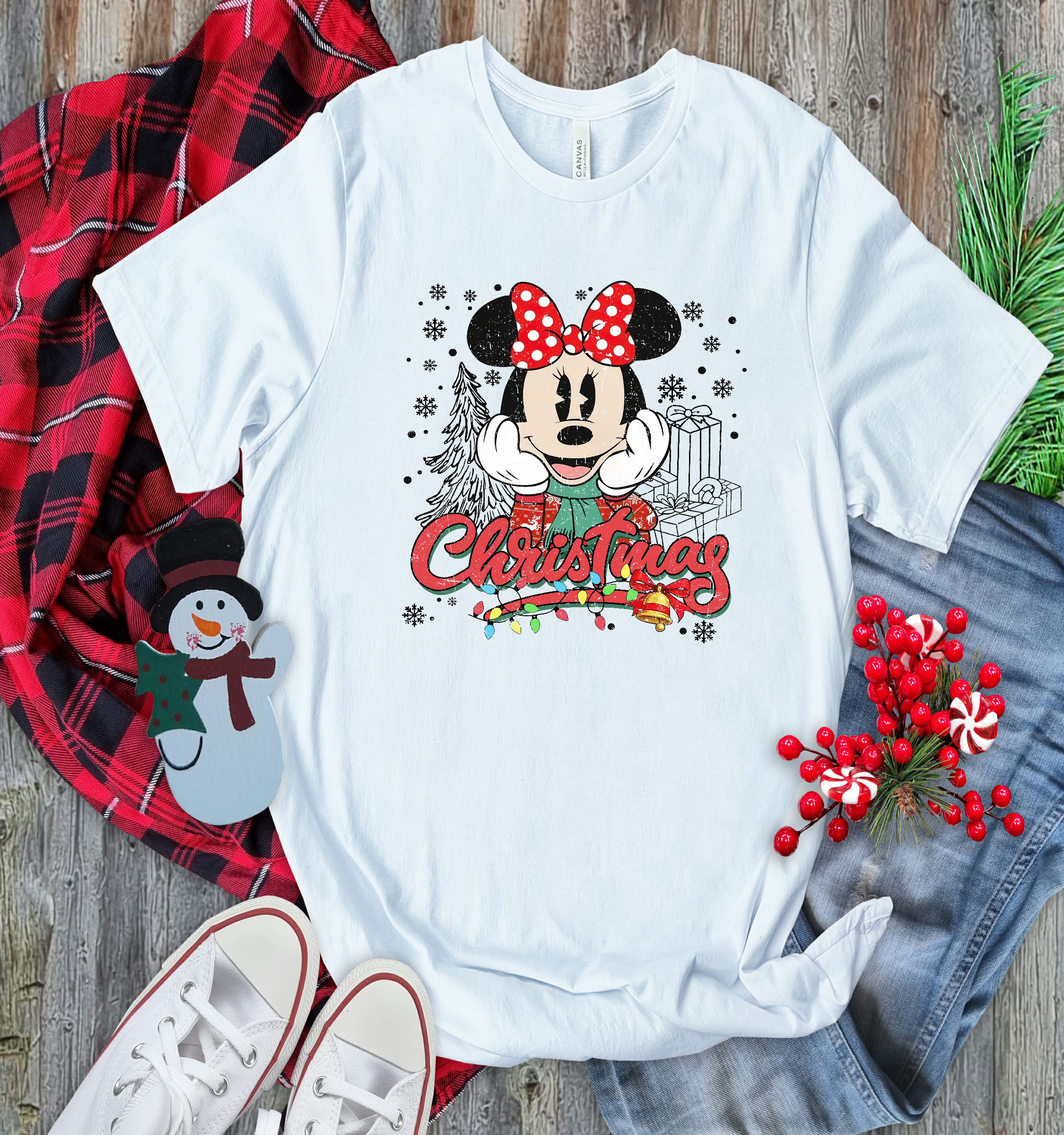 Christmas minnie Disney Shirt Christmas minnie Disney Shirt