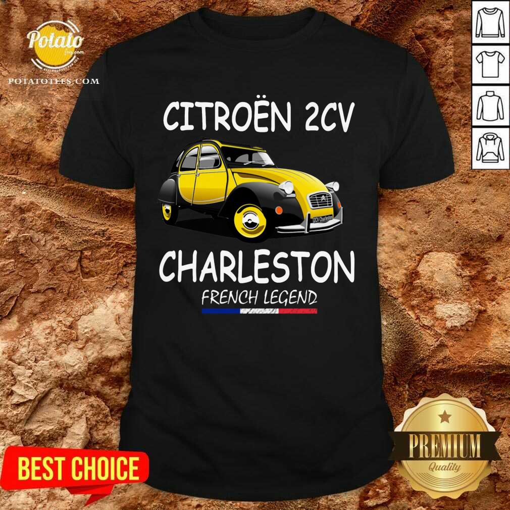 Citroen 2cv Charleston French Legend Shirt Citroen 2cv Charleston French Legend Shirt