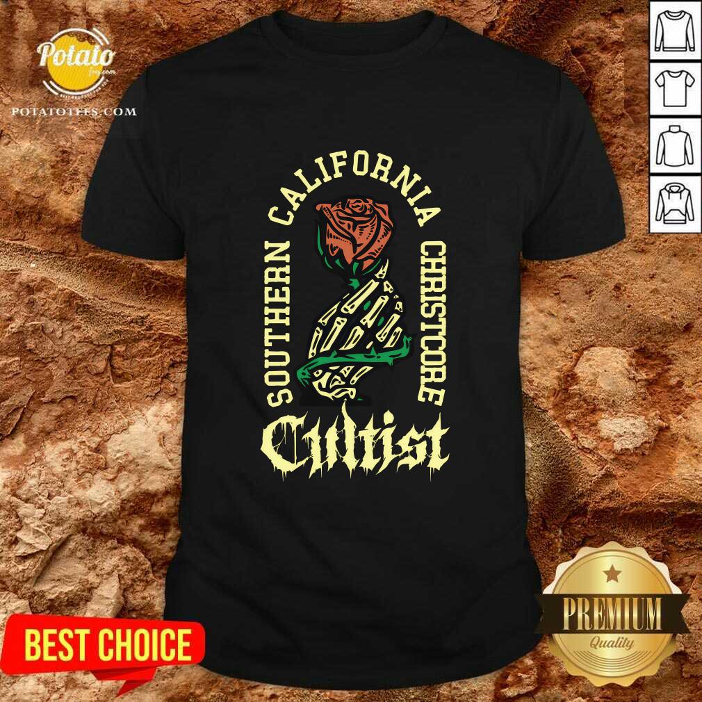 Cultist Southern California Christcore T-shirt Cultist Southern California Christcore T-shirt