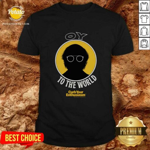 Curb Your Enthusiasm Oy To The World Holiday T-shirt