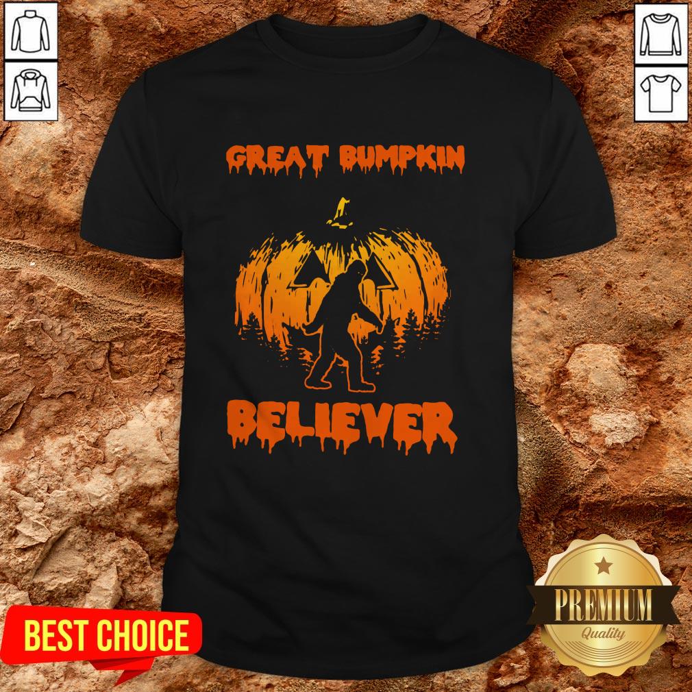 Cute Bigfoot Great Bumpkin Believer Shirt Cute Bigfoot Great Bumpkin Believer Shirt