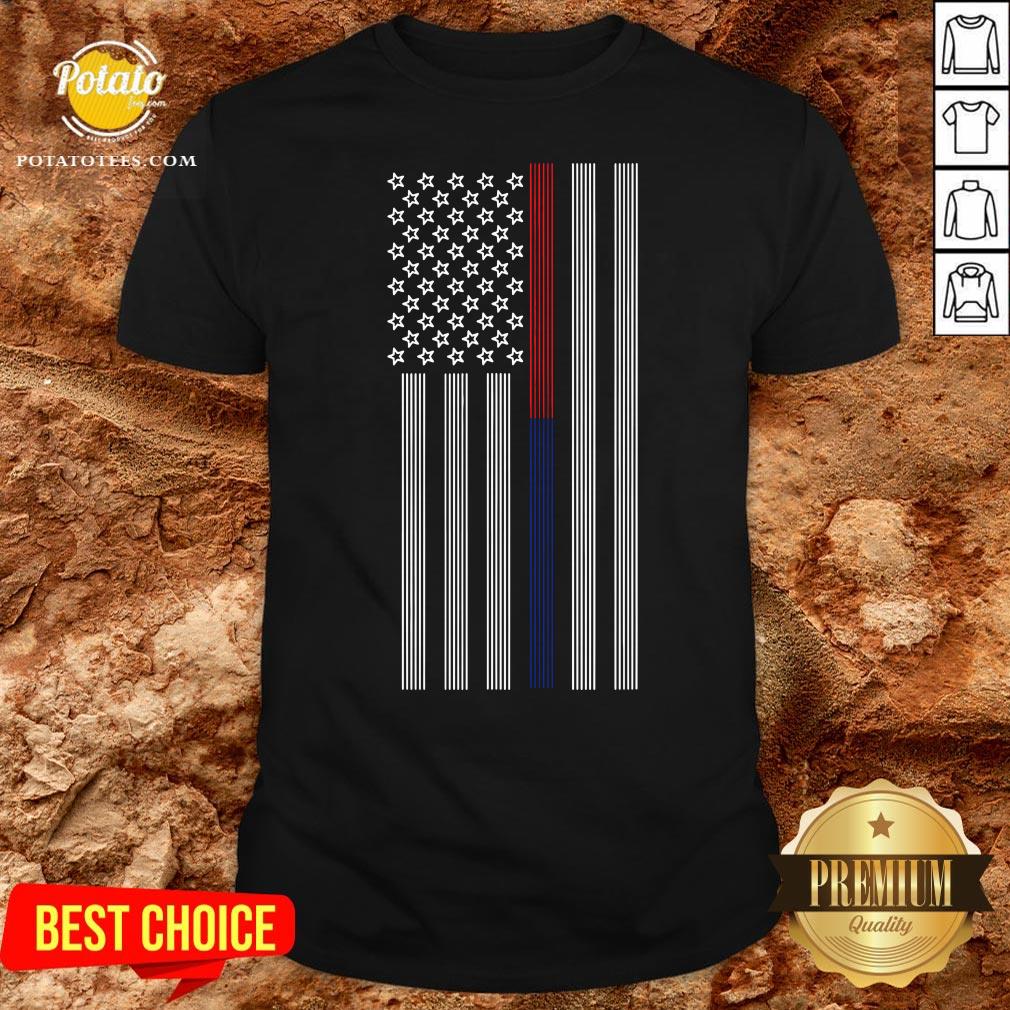 Cute Thin Blue Line American Flag Back The Blue Patriotic Police Shirt Cute Thin Blue Line American Flag Back The Blue Patriotic Police Shirt