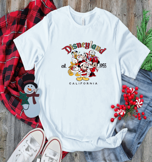 Disneyland shirt christmas