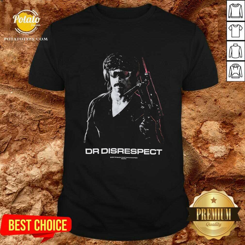Dr Disrespect Eclipse Back To Back T-shirt Dr Disrespect Eclipse Back To Back T-shirt