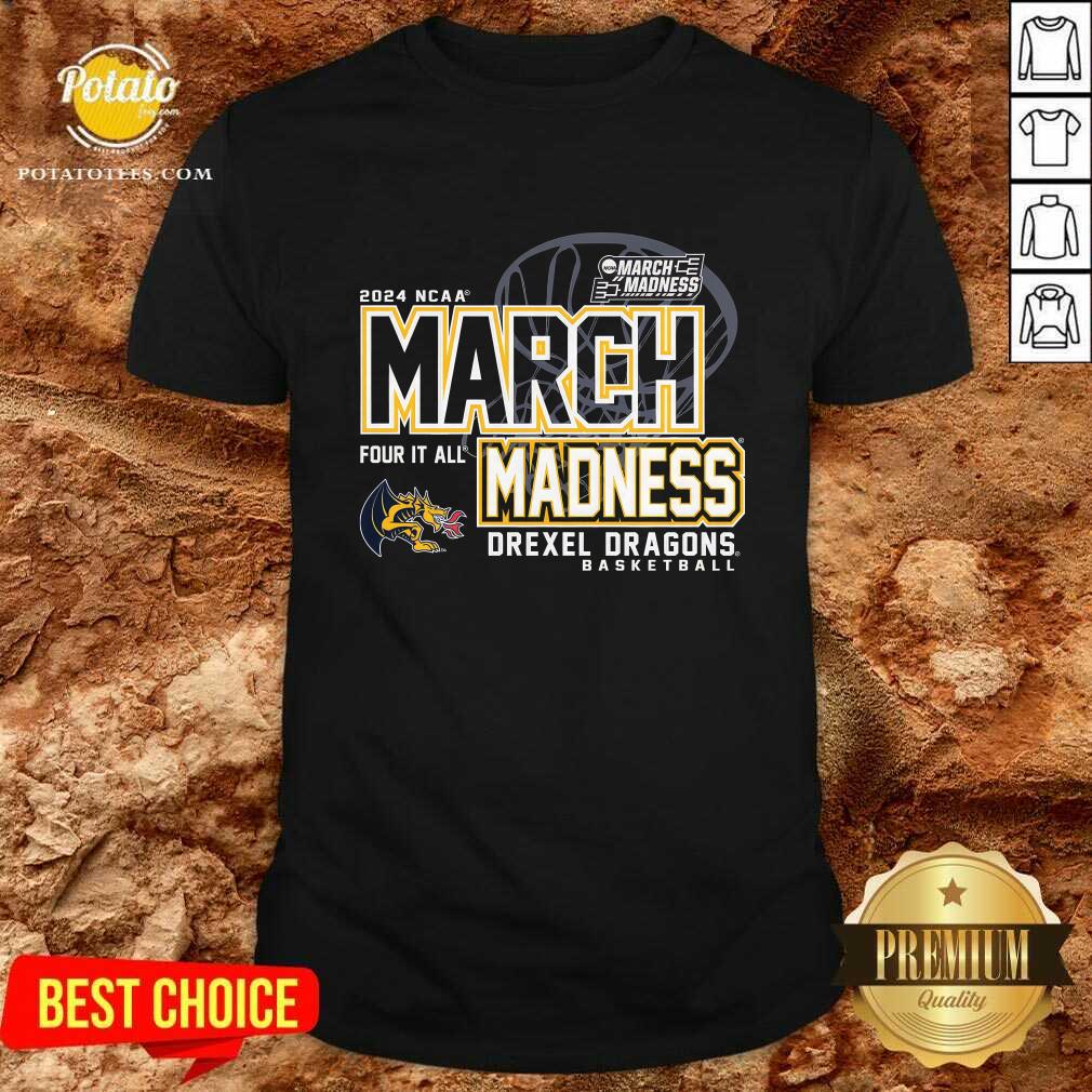 Drexel Dragon 2024 W's Bball March Madness Participant T-shirt Drexel Dragon 2024 W's Bball March Madness Participant T-shirt