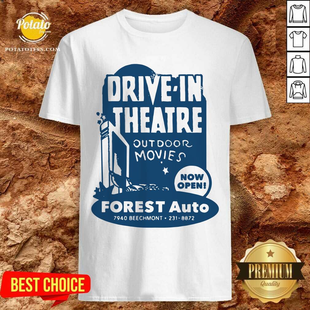 Drive In Theatre Forest Auto Shirt Drive In Theatre Forest Auto Shirt