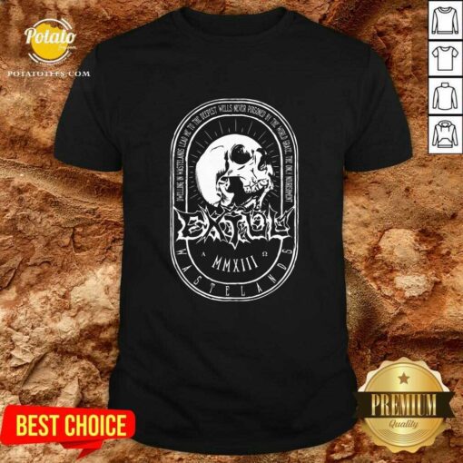 EXTOL Wastelands Skull T-shirt