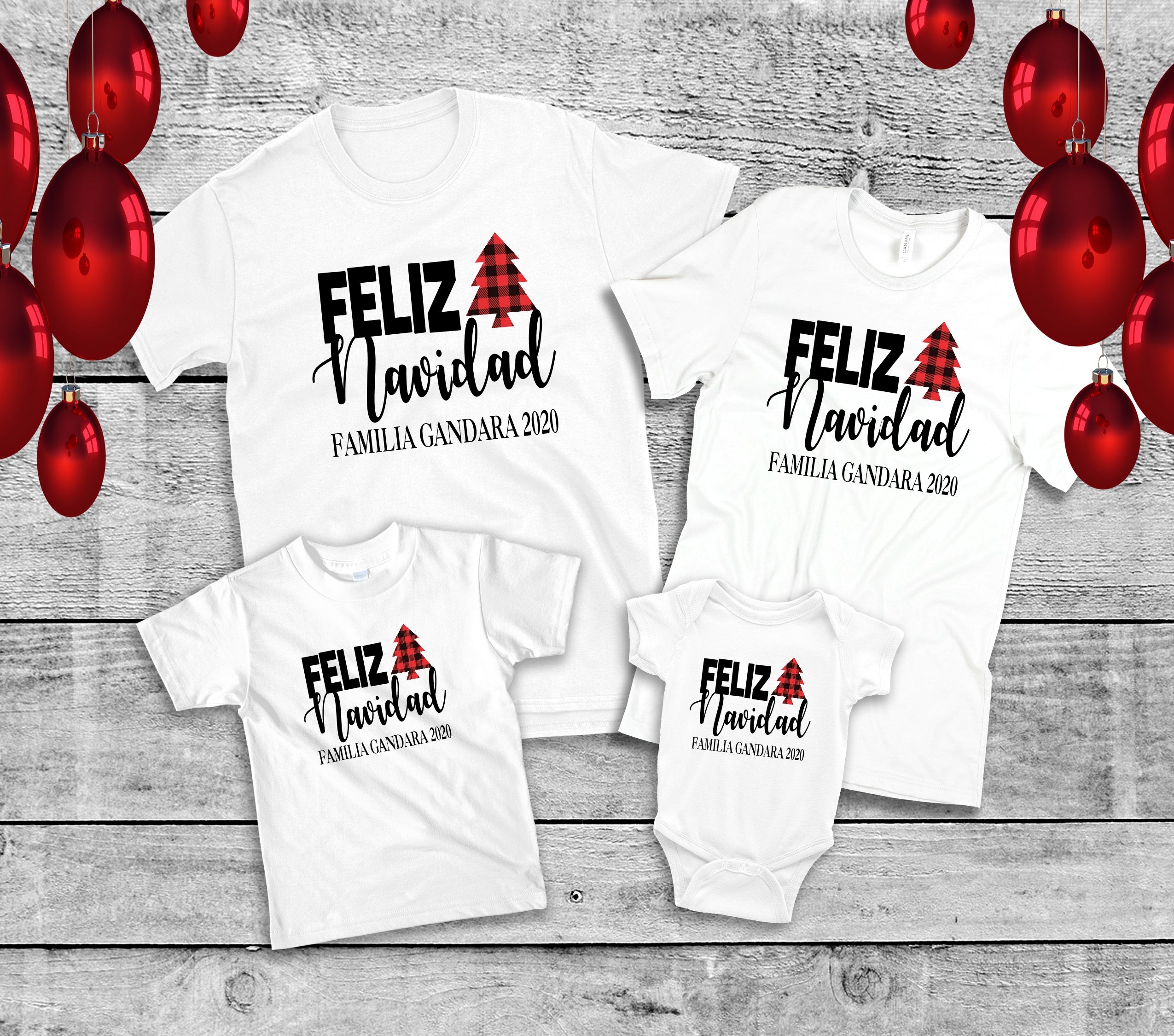 Feliz NAvidad, Christmas Family Shirts Feliz NAvidad, Christmas Family Shirts