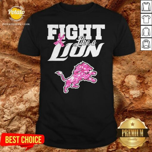 Fight Like A Minerva Lion Diamond Shirt
