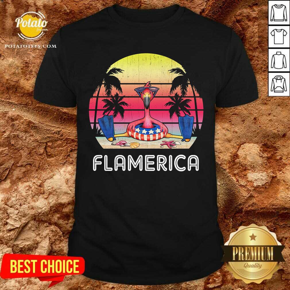 Flamerica 4th July Vintage Shirt Flamerica 4th July Vintage Shirt