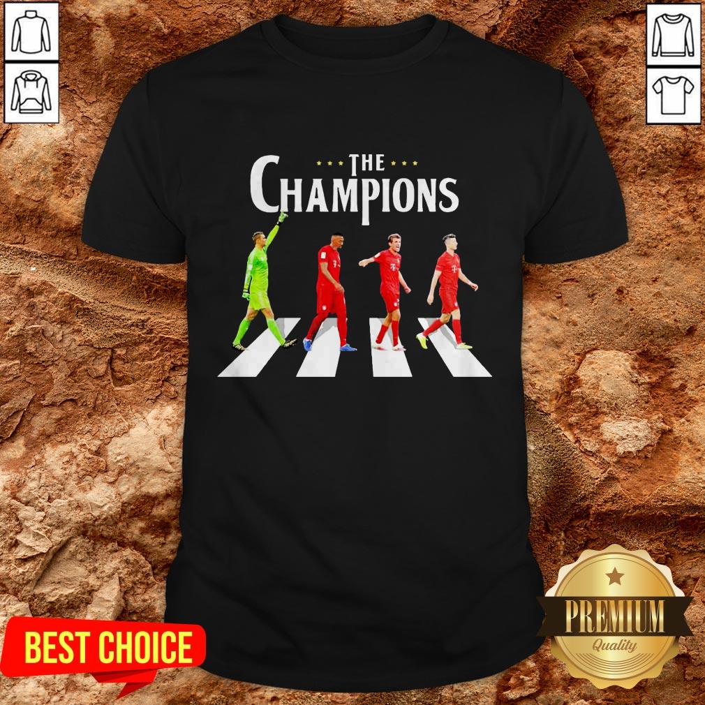Funny FC Bayern Munich The Champions Shirt Funny FC Bayern Munich The Champions Shirt
