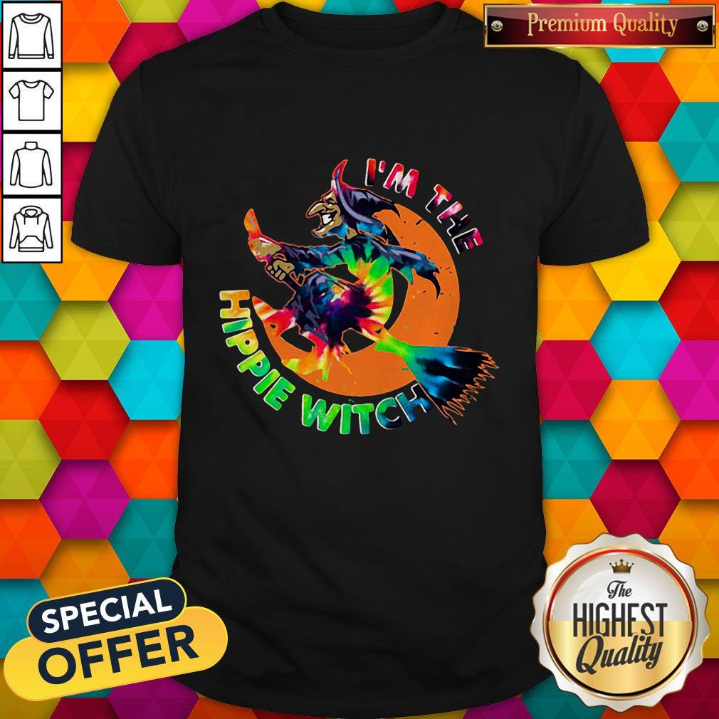 Funny I'm The Hippie Witch Halloween Shirt Funny I'm The Hippie Witch Halloween Shirt