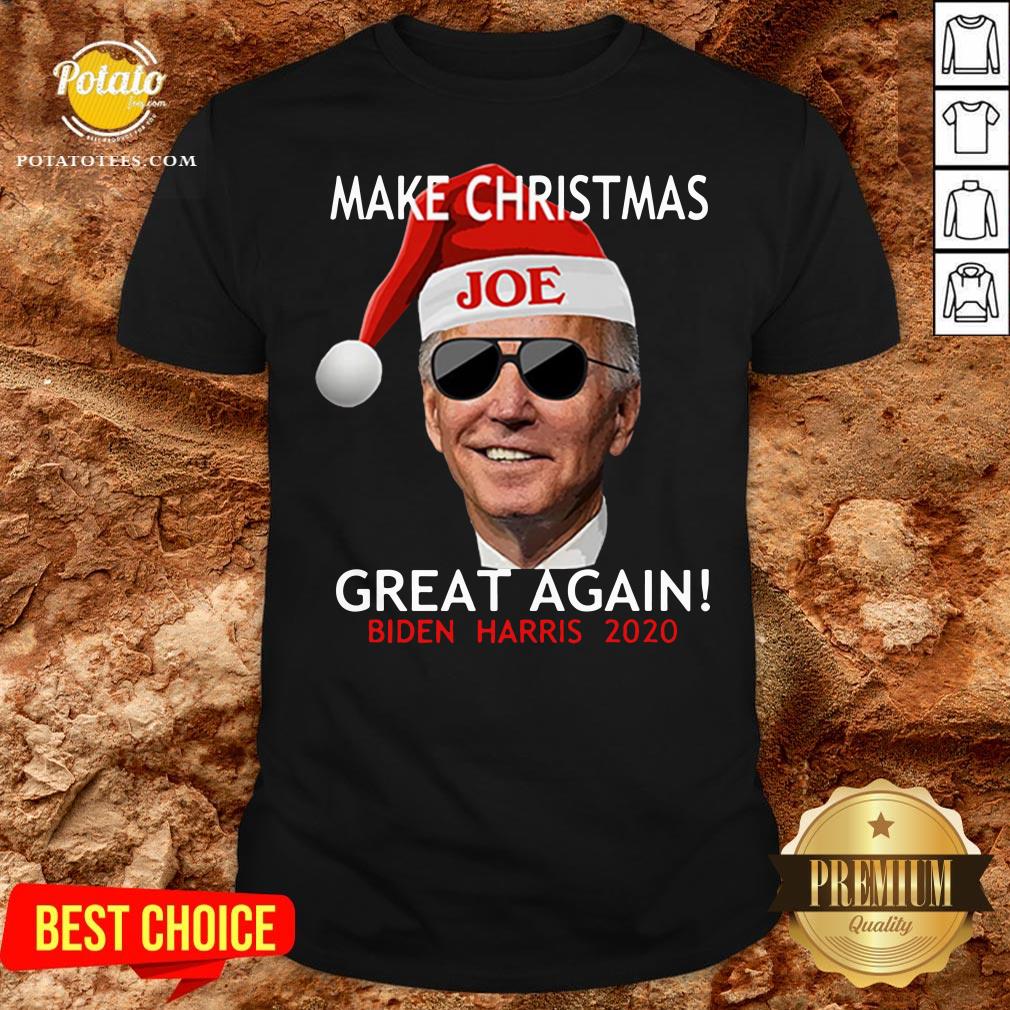 Funny Joe Biden Kamala Harris 2020 Make Christmas Great Again T-shirt Funny Joe Biden Kamala Harris 2020 Make Christmas Great Again T-shirt