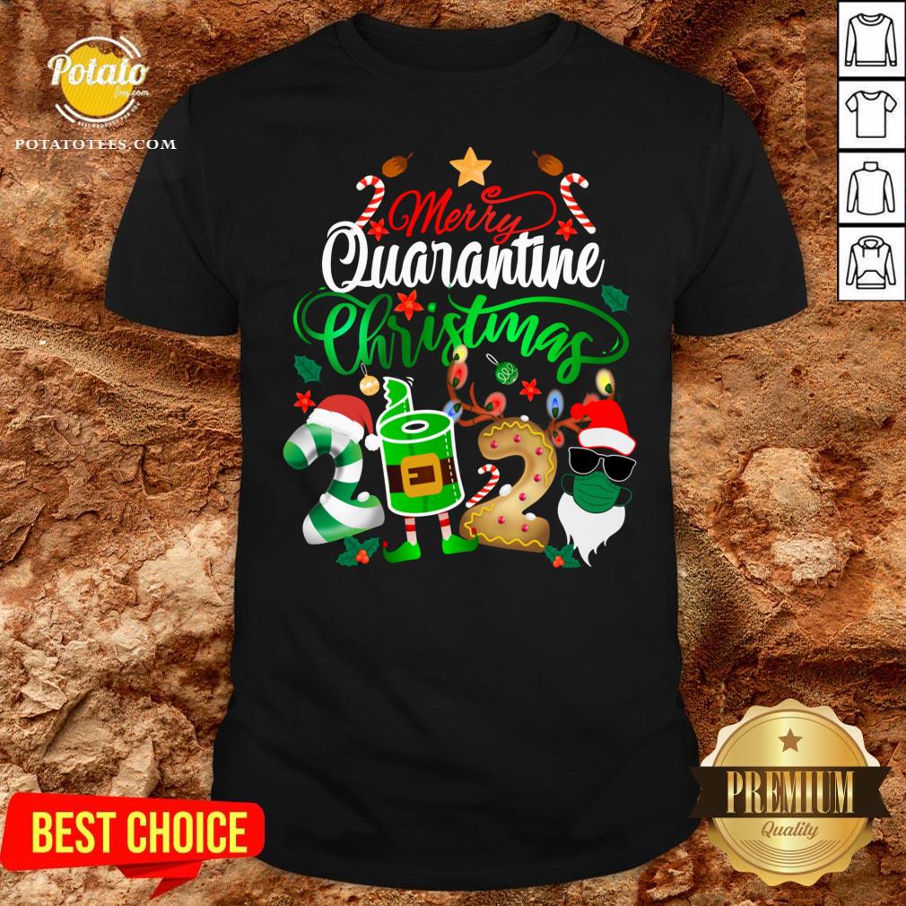Funny Merry Quarantine Christmas 2020 Elf Santa Claus Face Mask Shirt Funny Merry Quarantine Christmas 2020 Elf Santa Claus Face Mask Shirt