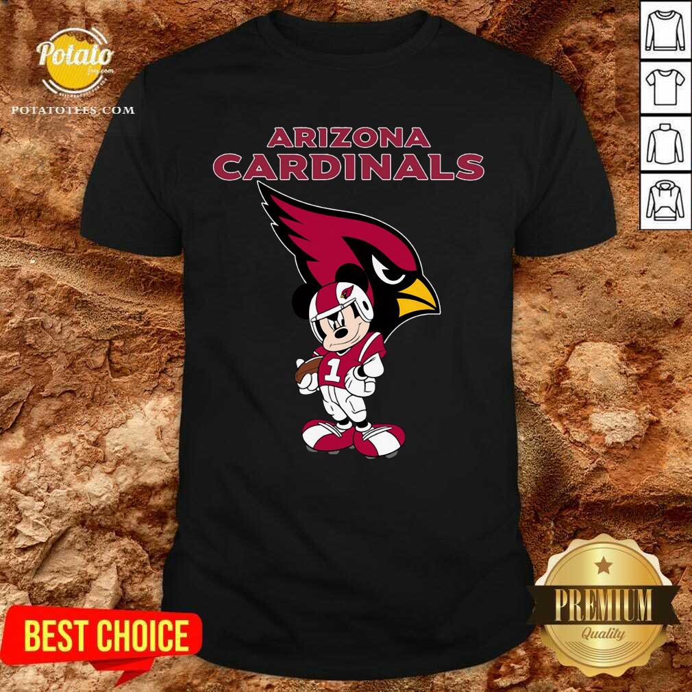 Funny Mickey Mouse Arizona Cardinals Shirt Funny Mickey Mouse Arizona Cardinals Shirt