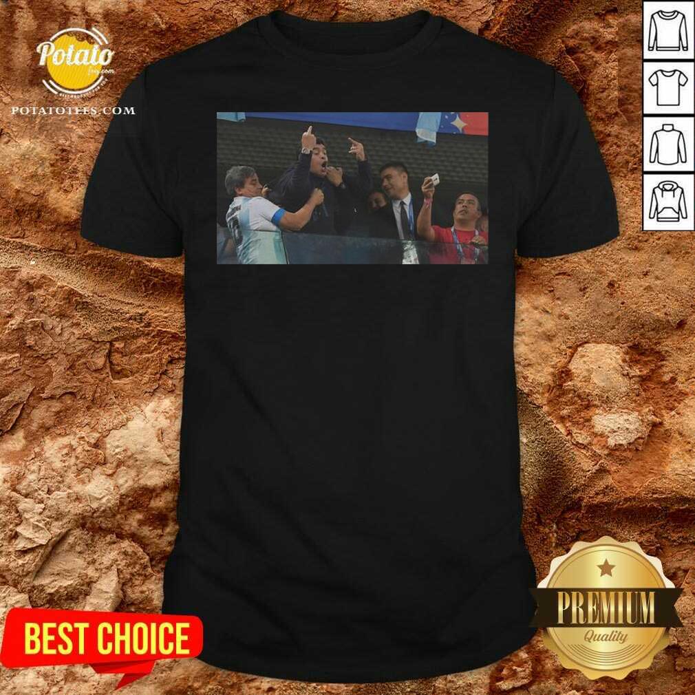 Funny RIP Diego Armando Maradona Flipping The Bird Middle Finger Shirt Funny RIP Diego Armando Maradona Flipping The Bird Middle Finger Shirt