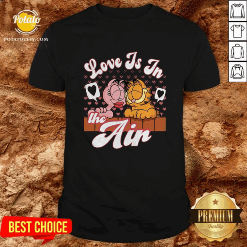 Garfield Mad Engine Valentines Day T-Shirt