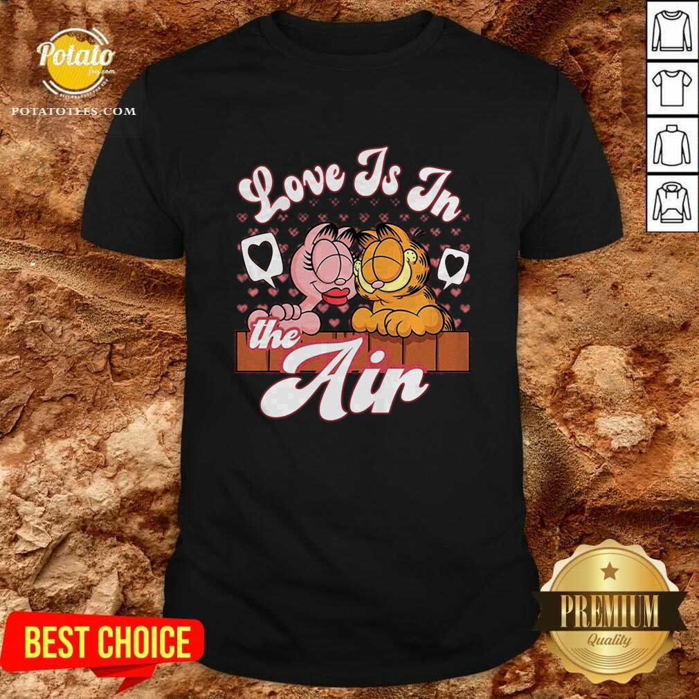 Garfield Mad Engine Valentines Day T-Shirt Garfield Mad Engine Valentines Day T-Shirt