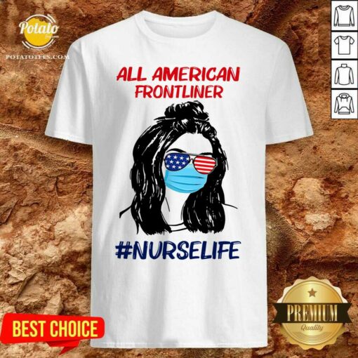 Girl All American Frontliner Nursefile Shirt