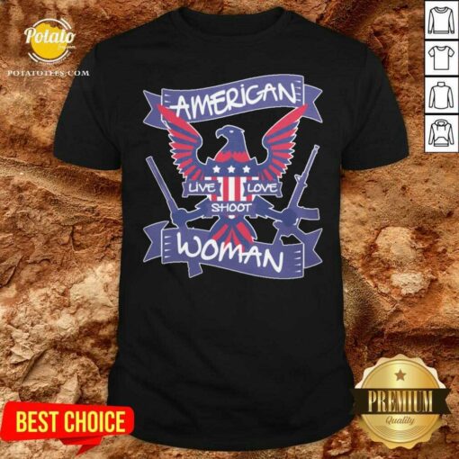Good American Live Love Shoot Woman Shirt