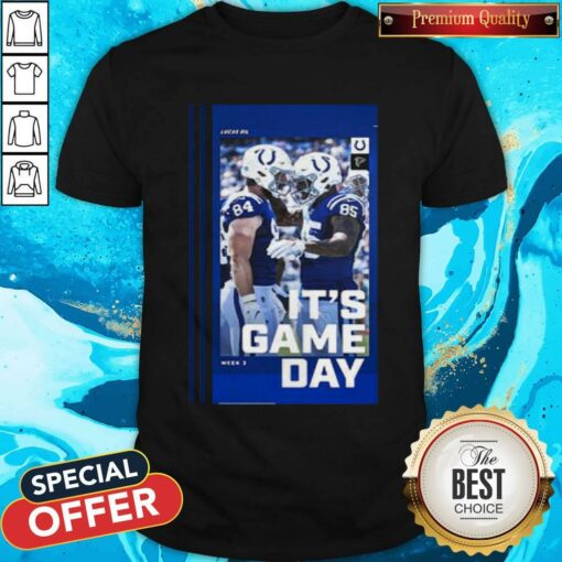Good Atlanta Falcons And Indianapolis Colts It’s Gameday Gallery Shirt