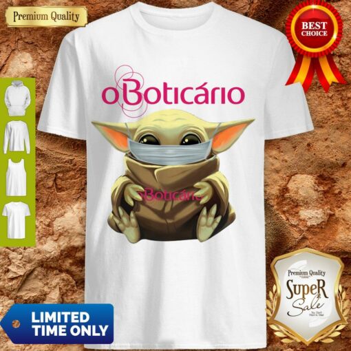Good Baby Yoda Hug Oboticario Mask Shirt
