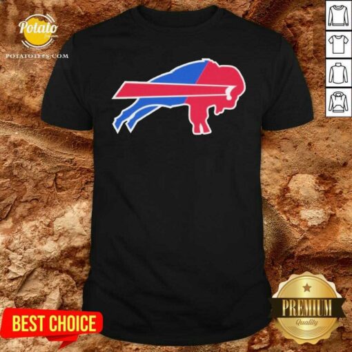 Good Buffalo Bills Merged Logo Shirt