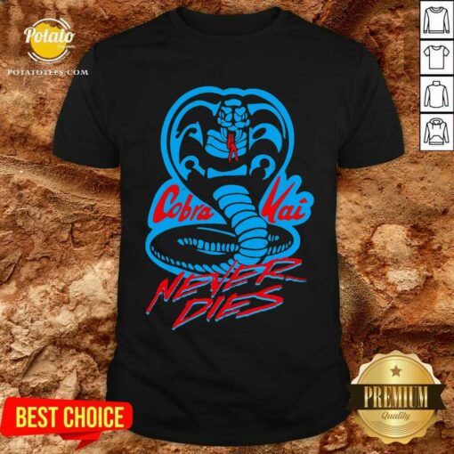 Good Cobra Kai Never Dies Shirt
