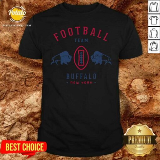 Good Cool Modern Buffalo Bills Retro Team Crest Shirt