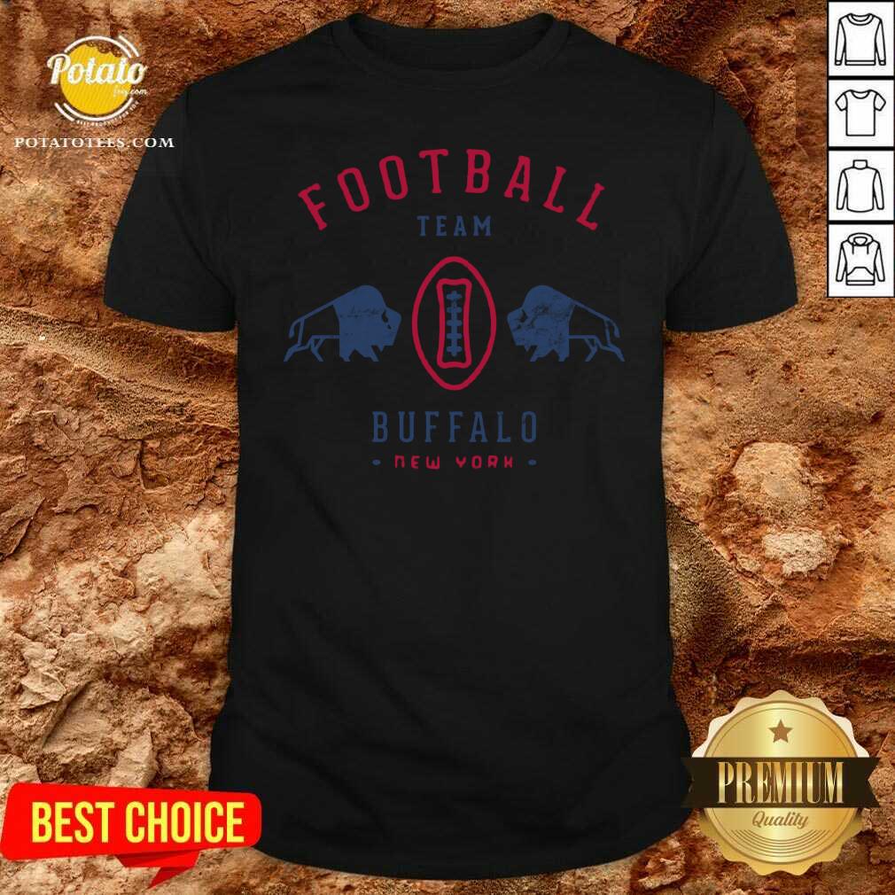 Good Cool Modern Buffalo Bills Retro Team Crest Shirt Good Cool Modern Buffalo Bills Retro Team Crest Shirt