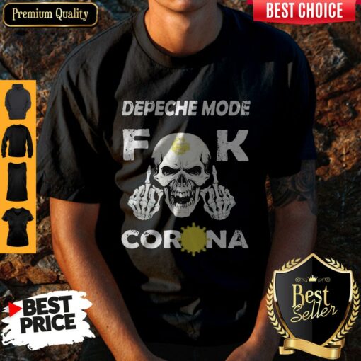 Good Depeche Mode Skull Fuck Coronavirus Shirt