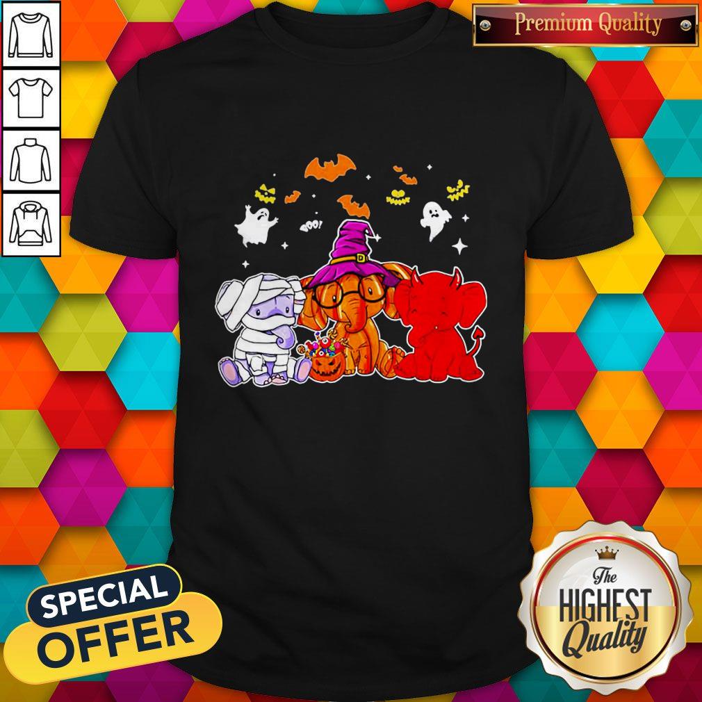 Good Elephant Ghost Halloween Shirt Good Elephant Ghost Halloween Shirt