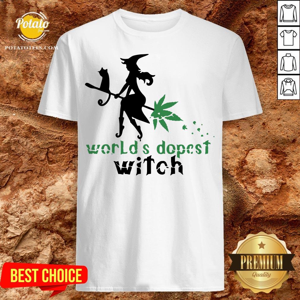 Good Weed Worlds Dopest Witch Shirt Good Weed Worlds Dopest Witch Shirt