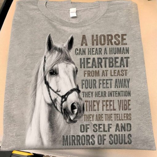 A Horse Can Hear A Human Heartbeat Soul Shirt