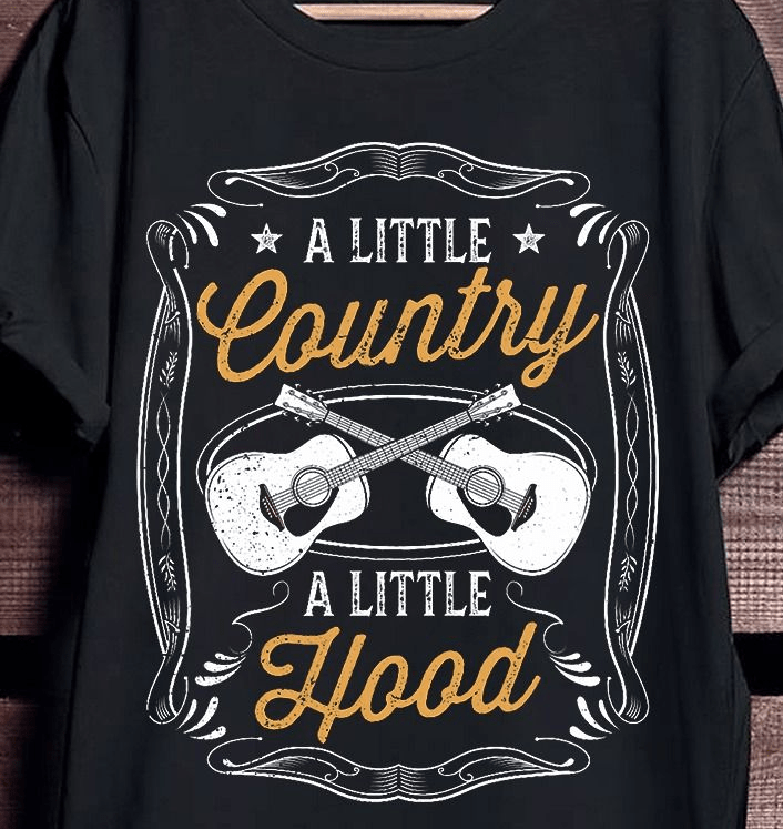 A Little Country A Little Hood T-Shirt A Little Country A Little Hood T-Shirt