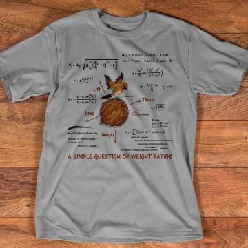 A Simple Question Of Weight Ratios Shirt A Simple Question Of Weight Ratios Shirt