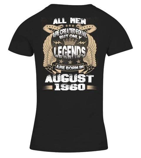 All Men Are Created Equal But Only Legends Shirt ( Back Side) All Men Are Created Equal But Only Legends Shirt ( Back Side)
