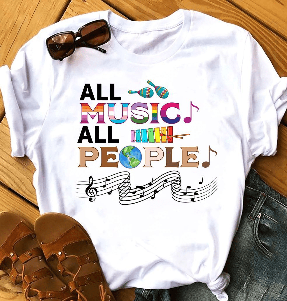 All Music All People T-Shirt All Music All People T-Shirt