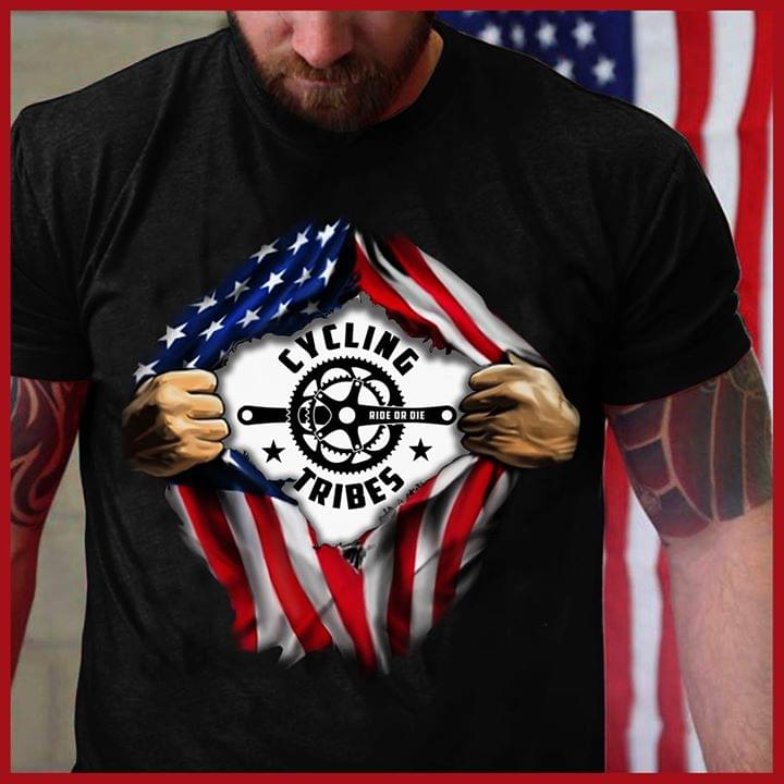 America Cycling Tribes Ride Or Die Shirt America Cycling Tribes Ride Or Die Shirt