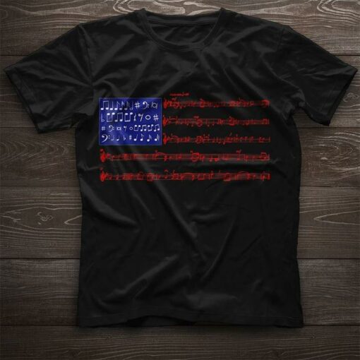America Song Flag Shirt