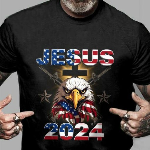 American Eagle 2024 Jesus Shirt, American Vote