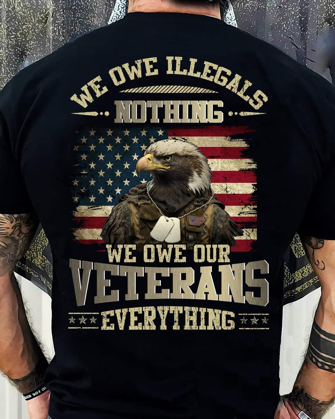 American Eagle Soldier Veterans Everything Shirt American Eagle Soldier Veterans Everything Shirt