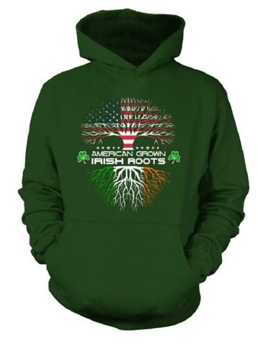 American Grown Irish Roots Hometown Shirt