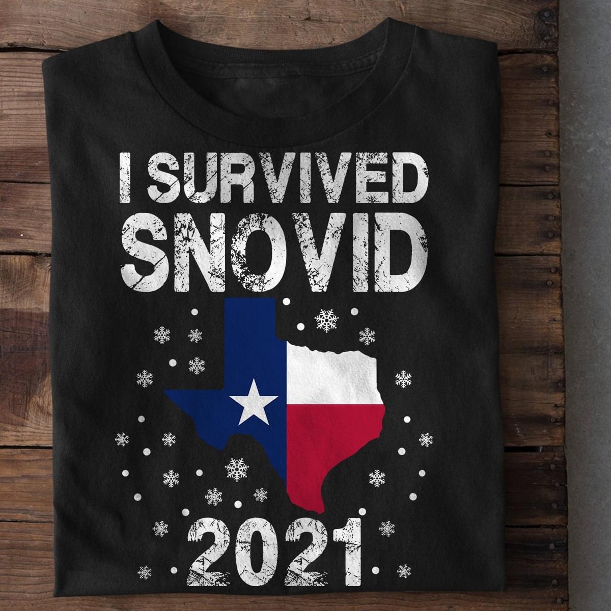 American I Survived Snow Covid 2021 Snovid Shirt American I Survived Snow Covid 2021 Snovid Shirt