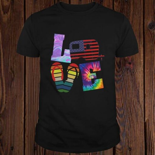 American Love Summer Camping House T-Shirt Sweatshirt Hoodie