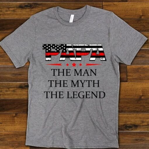 American Papa The Man The Myth The Legend Shirt