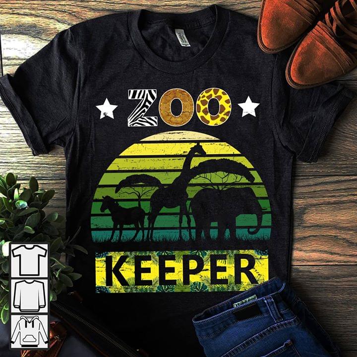 Animal Skins Word Style And Animals Shape Zoo Keeper Shirt Animal Skins Word Style And Animals Shape Zoo Keeper Shirt
