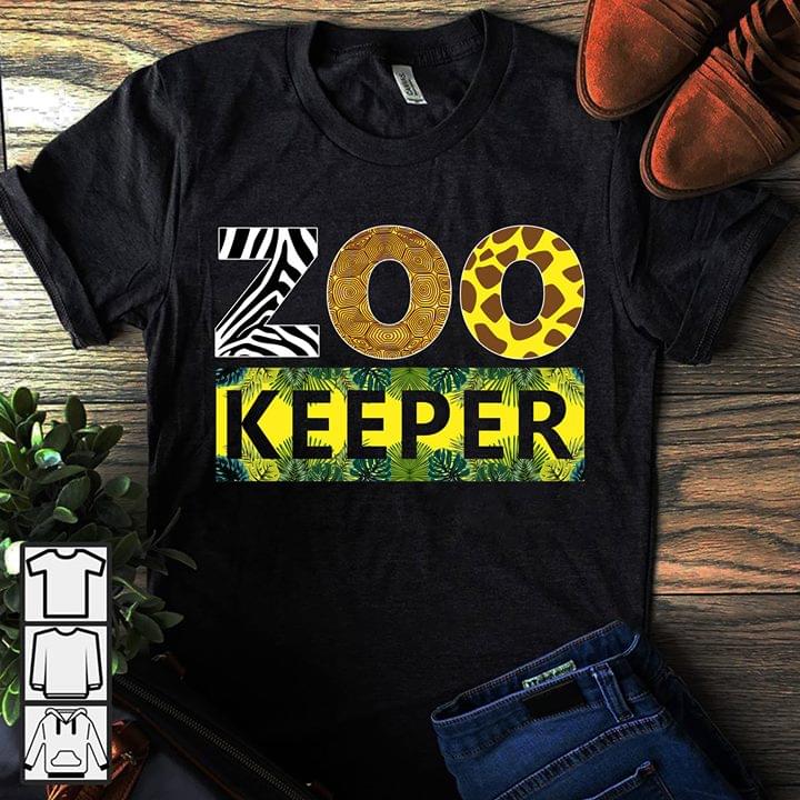 Animal Skins Word Style Zoo Keeper Shirt Animal Skins Word Style Zoo Keeper Shirt