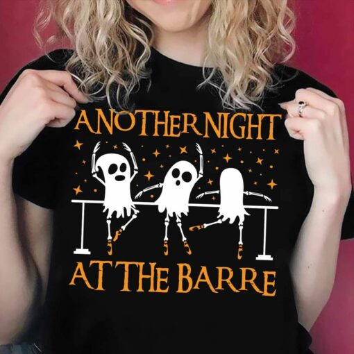 Another Night At The Barre, Halloween Ballet Shirt